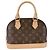 Louis Vuitton Borsa Tote Alma BB Marrone
