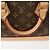 Louis Vuitton Borsa Tote Alma BB Marrone - vista 11