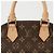 Louis Vuitton Borsa Tote Alma BB Marrone - vista 2