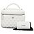 Vanity Chanel Borsa Tote con Manico Superiore in Caviale Bianco