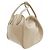 Autre Marque Bolsa de couro COCOCELUX GOLD Bege - vista 2