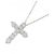 Autre Marque Collana in diamante Pt900/Pt850 Argento - vista 3