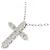 Autre Marque Collana in diamante Pt900/Pt850 Argento - vista 4