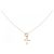 Autre Marque Collana con diamante incrociato Au750 D'oro