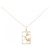 Autre Marque Collier en diamant Au750 Doré