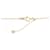 Autre Marque Au750 Three Stone Heart Diamond Necklace Golden  - view 5