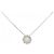 Autre Marque Collana in diamante PT900 PT850 Argento