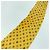 Cravatta in seta Salvatore Ferragamo Giallo - vista 4