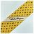 Cravatta in seta Salvatore Ferragamo Giallo - vista 5