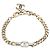 Timeless Chanel Coco Mark Strassarmband Silber