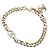 Timeless Chanel Coco Mark Strassarmband Silber - Ansicht 2