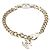 Timeless Chanel Coco Mark Strassarmband Silber - Ansicht 3
