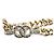 Timeless Chanel Coco Mark Strassarmband Silber - Ansicht 4