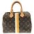 Borsa Boston Speedy 25cm Monogramma Louis Vuitton Marrone - vista 2