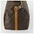 Louis Vuitton Keepall Bandouliere Monogram Canvas 60 Marrone - vista 3