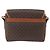 Céline Celine Vintage Macadam Canvas et Cuir Marron - vue 2