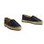 Espadrilles in Pelle Bicolore Chanel EU37 CC Blu Navy Scarpe Piane UK4 US6.5 - vista 3