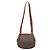 Loewe Anagram in pelle PVC Marrone - vista 2