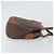 Loewe Anagram in pelle PVC Marrone - vista 3