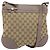 Borsa Messenger Gucci Mayfair in Canvas GG e Pelle Beige