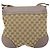 Borsa Messenger Gucci Mayfair in Canvas GG e Pelle Beige - vista 2