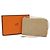 Tarjetero de cuero beige Hermès - vista 10