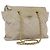 PRADA Borsa a Spalla con Catena Nylon Avorio Oro Auth 164262 D'oro Crudo