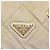 PRADA Borsa a Spalla con Catena Nylon Avorio Oro Auth 164262 D'oro Crudo - vista 17