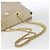 PRADA Borsa a Spalla con Catena Nylon Avorio Oro Auth 164262 D'oro Crudo - vista 7