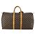 Borsa Keepall Louis Vuitton in tela Monogram 55 Marrone - vista 2