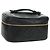 Pochette Vanity CHANEL Pelle Caviar Nera Oro CC Auth 157593V Nero D'oro