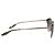 Gafas de sol Barton Perreira HEIST Pewter / Espejo Gris – Gafas de sol aviador unisex, 100% de protección UV - vista 4