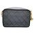 Bolsa de ombro em couro de bezerro granulado preto Chanel 02007 - vista 2