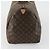 Borsa Keepall Louis Vuitton in tela Monogram 55 Marrone - vista 3
