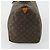 Borsa Keepall Louis Vuitton in tela Monogram 50 Marrone - vista 3