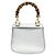 Borsa Gucci Bamboo 1947 Argento - vista 2