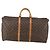 Borsa Keepall Bandoulière Louis Vuitton Monogram Canvas 60 Marrone