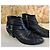 Anine Bing Stivaletti in pelle nera con borchie Nero - vista 11