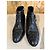 Anine Bing Stivaletti in pelle nera con borchie Nero - vista 5