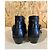 Anine Bing Stivaletti in pelle nera con borchie Nero - vista 6