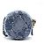 Clutch Rotondo Chanel con Catena Paillettes Mini Blu - vista 2
