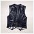 Chaleco de similpiel Moschino Jeans Negro - vista 3