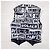 Chaleco de similpiel Moschino Jeans Negro - vista 4