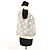Louis Vuitton Ecru-farbene Pelzbluse Roh - Ansicht 5