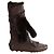 Saint Laurent Botas de cuero marrón Castaño
