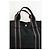 Hermès Cabas Herline en coton noir - vue 2
