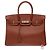 Hermès HERMES Birkin 35 Bag in Brown Leather - 103214