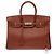 Hermès HERMES Birkin 35 Bag in Brown Leather - 103214 - view 3