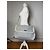 Comme Des Garcons Vintage Comme Des Garçons Wool Canvas Bag Grey White Navy Gris - vue 5