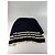 Vintage Courreges Paris Gestreifter Cardigan Schwarz Weiß M - Ansicht 10